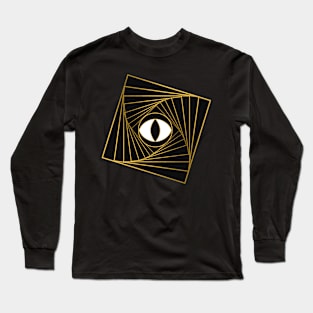 All Seeing Eye Black Long Sleeve T-Shirt